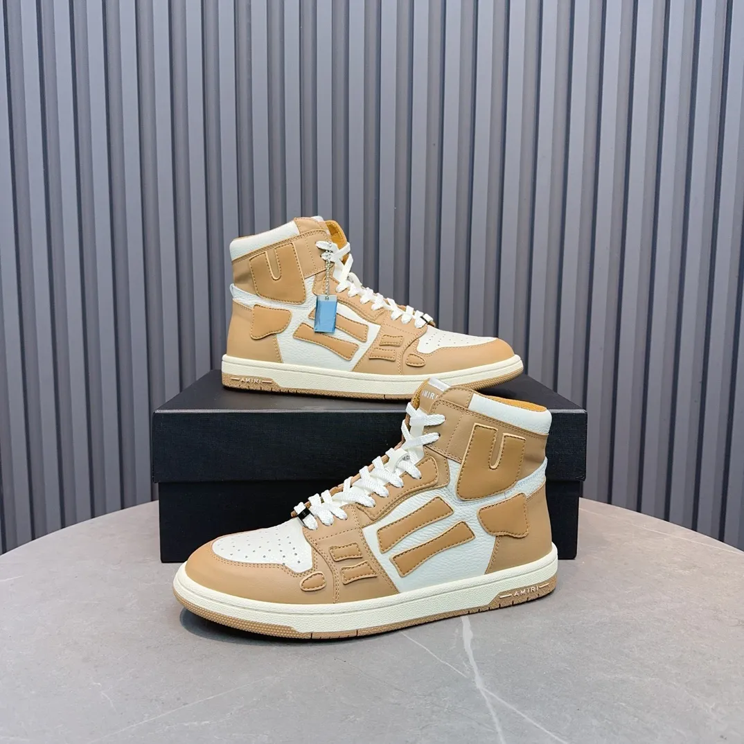 Men's shoes💰620💰 AMIRI AMIRI trendy brand hot sale🔥 Available all year round✅Couples💑 Official website synchronization Imported fabrics 1⃣️ratio 1⃣️Re-engraved, original factory special original sole, 35-45 (38.45. Non-refundable)